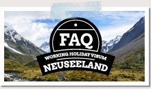 FAQ - Häufige Fragen & Antworten zum WHV-Neuseeland